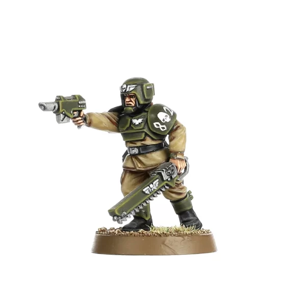 Astra Militarum Cadian Command Squad - Image 3