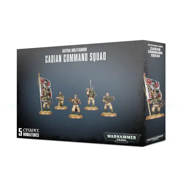 Astra Militarum Cadian Command Squad - Image 7