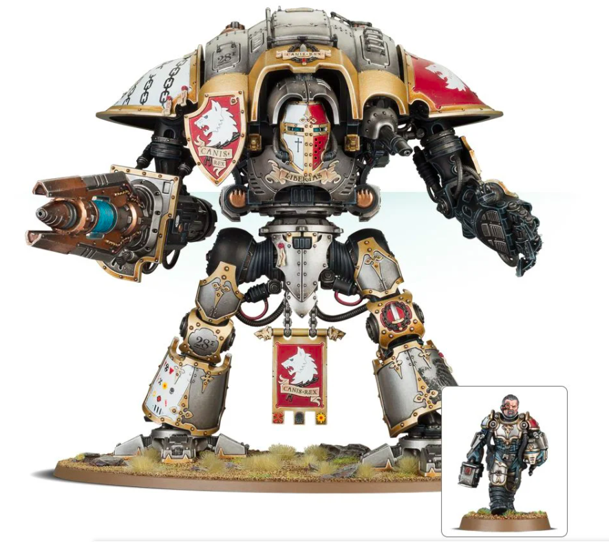 Imperial Knights Knight Preceptor Canis Rex