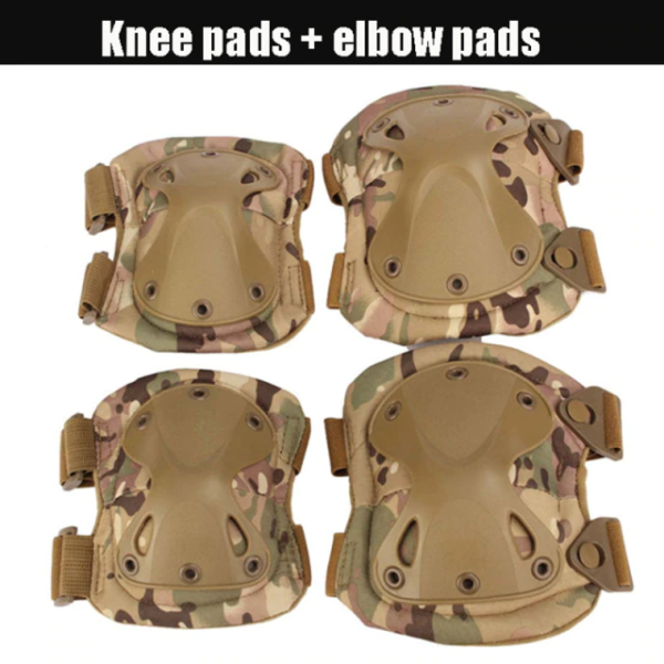 Hard Shell Knee and Elbow Pads