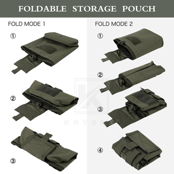 KRYDEX Foldable Magazine Dump Pouch