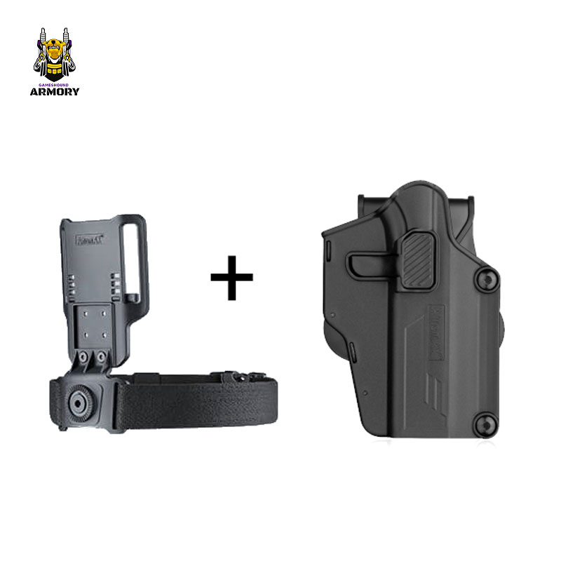 Amomax Universal Holster + Low Ride