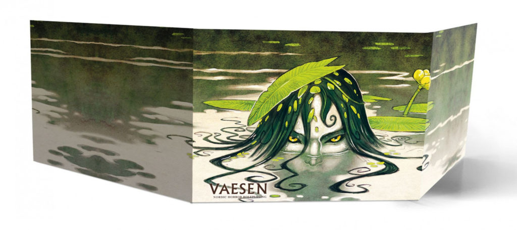 Vaesen Nordic Horror GM Screen and Map