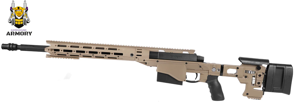 REMINGTON MSR SNIPER RIFLE-TAN - Tactical Gel Blasters