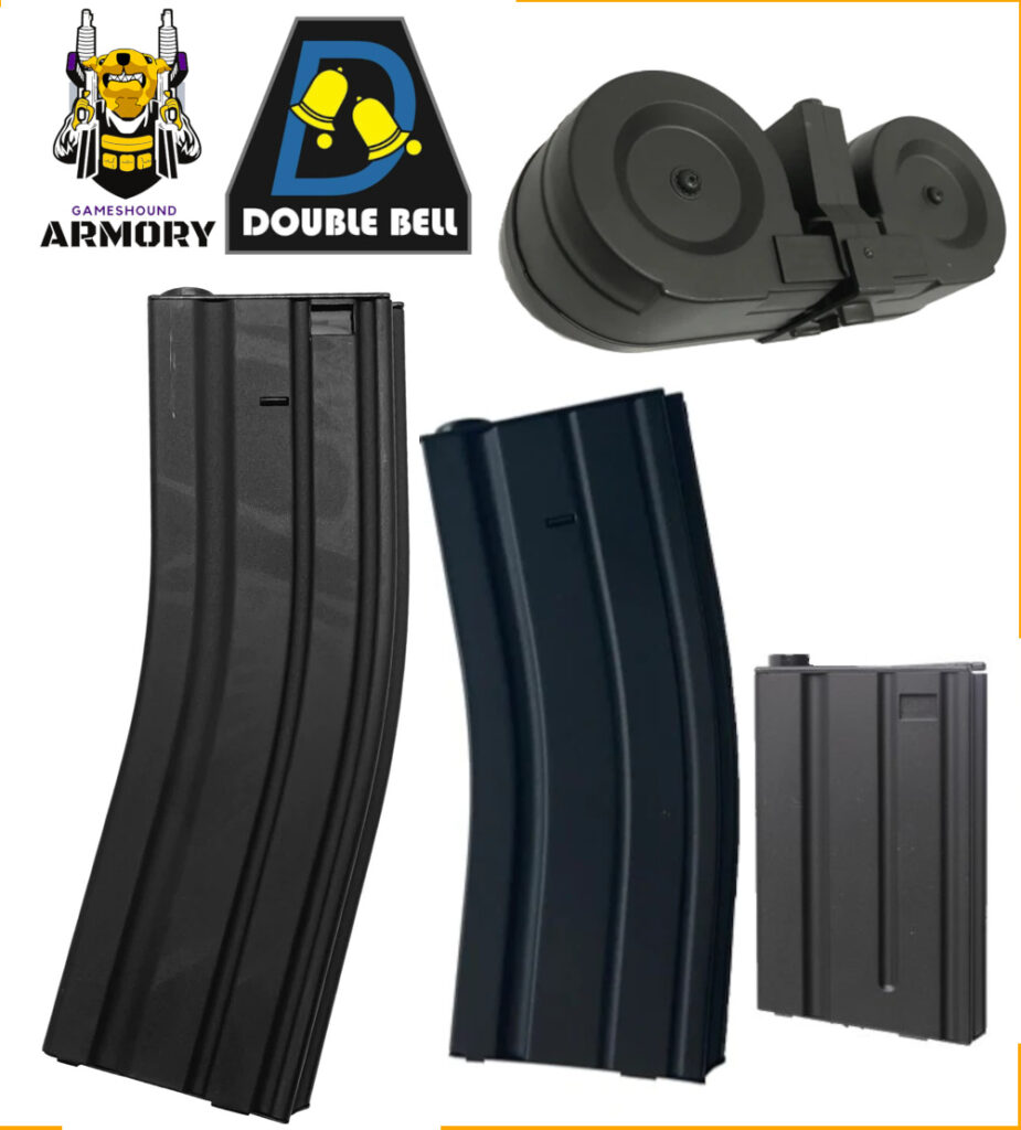 M4/M16/HK416 DOUBLE BELL Magazine - Gel Blaster